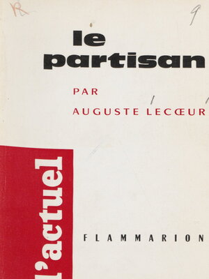 cover image of Le partisan